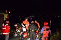 Einsatz BF Koeln PKW im Rhein Mondorf Hersel P023